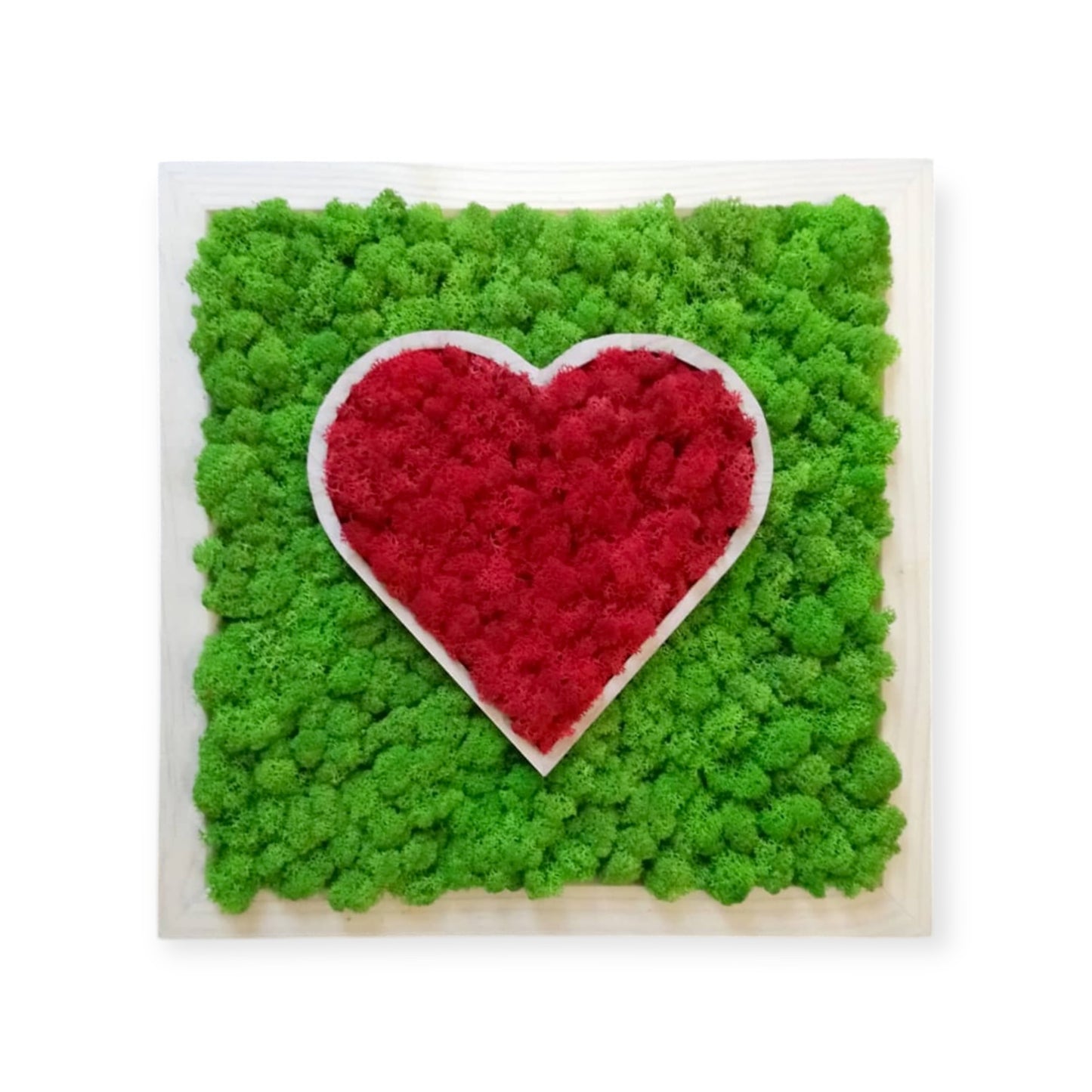 Heart of Nature - Quadro in lichene